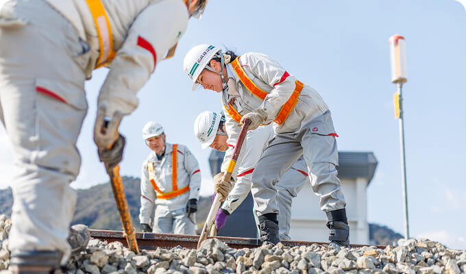 研修センターでの実習の様子